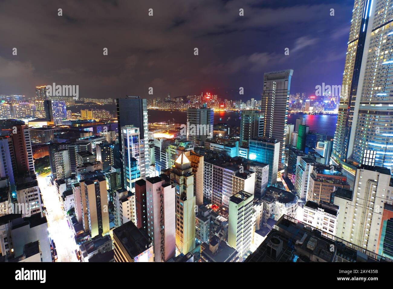Città di Hong Kong Foto Stock