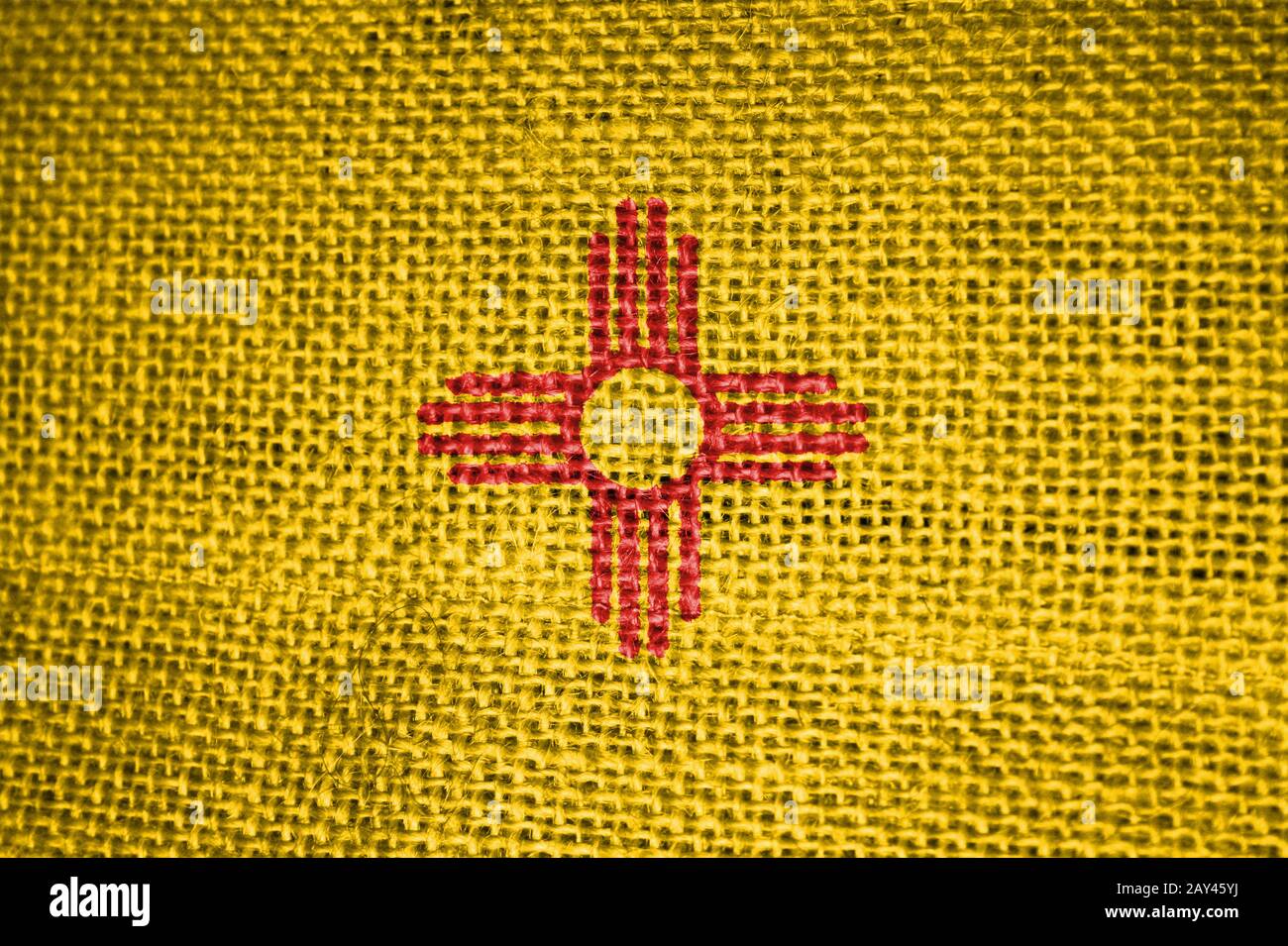 Nuovo Messico bandiera di stato Foto Stock