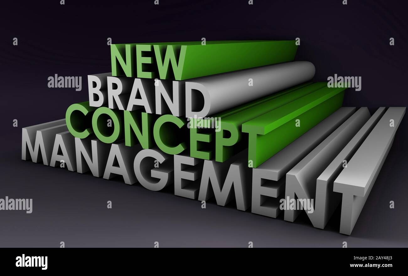 La gestione del marchio Foto Stock