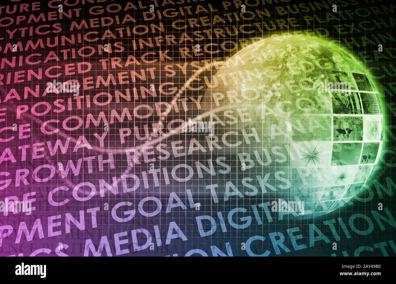 La tecnologia di gestione Foto Stock