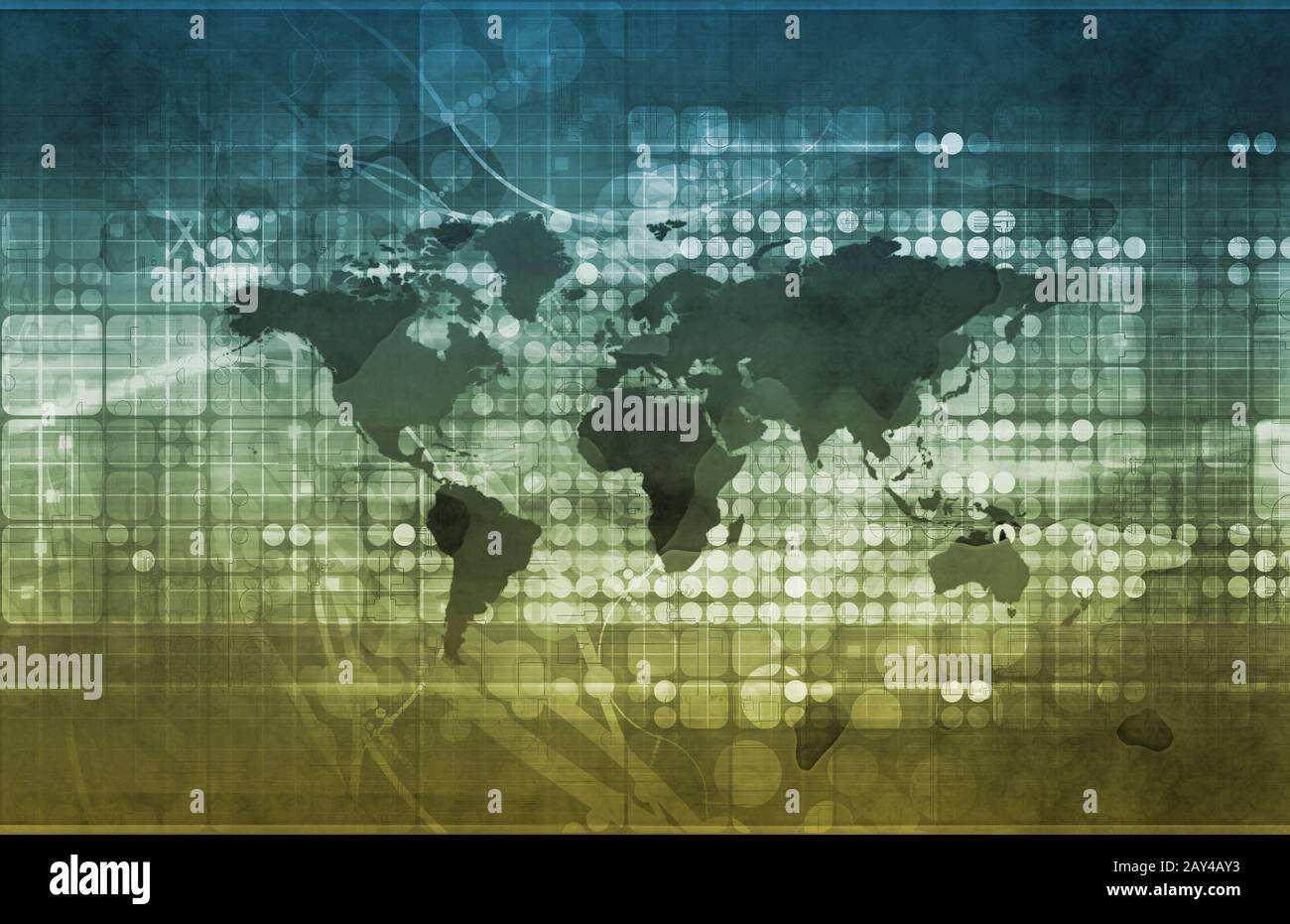 Commercio internazionale trattati Foto Stock