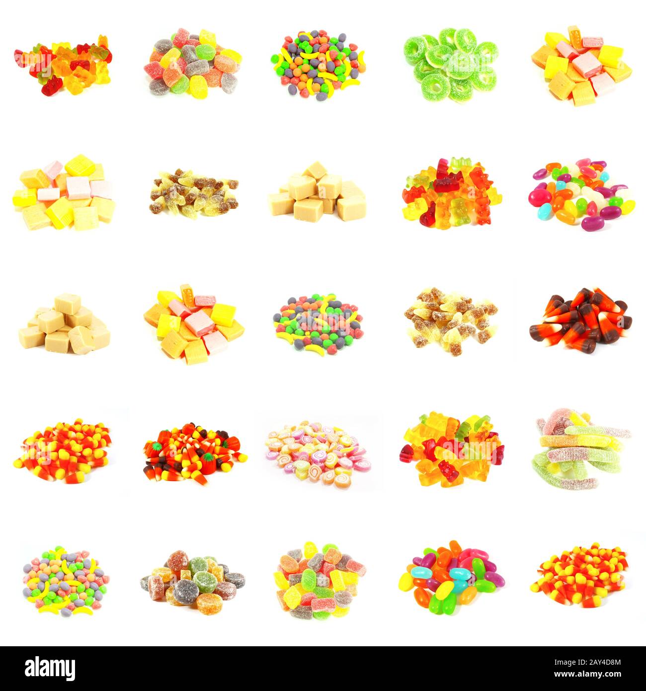 Modello Sweets senza cuciture Foto Stock