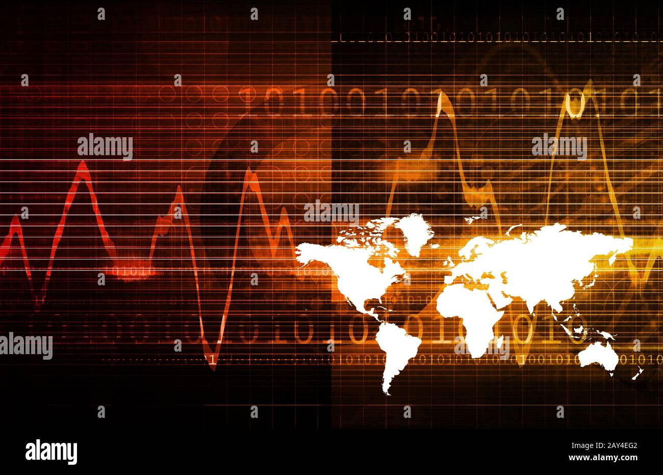 Rilevamento dei dati Foto Stock