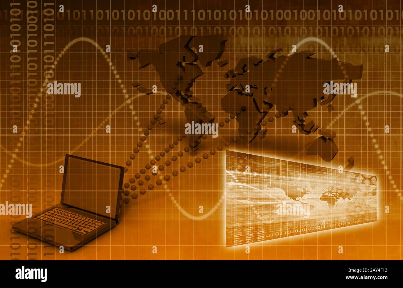 La tecnologia di gestione Foto Stock