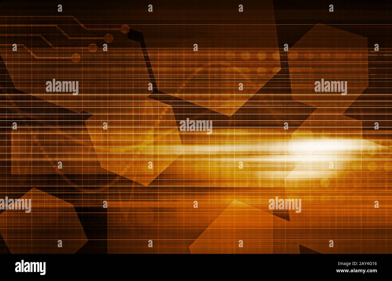 La tecnologia strategica di gestione come un concetto d'arte Foto Stock