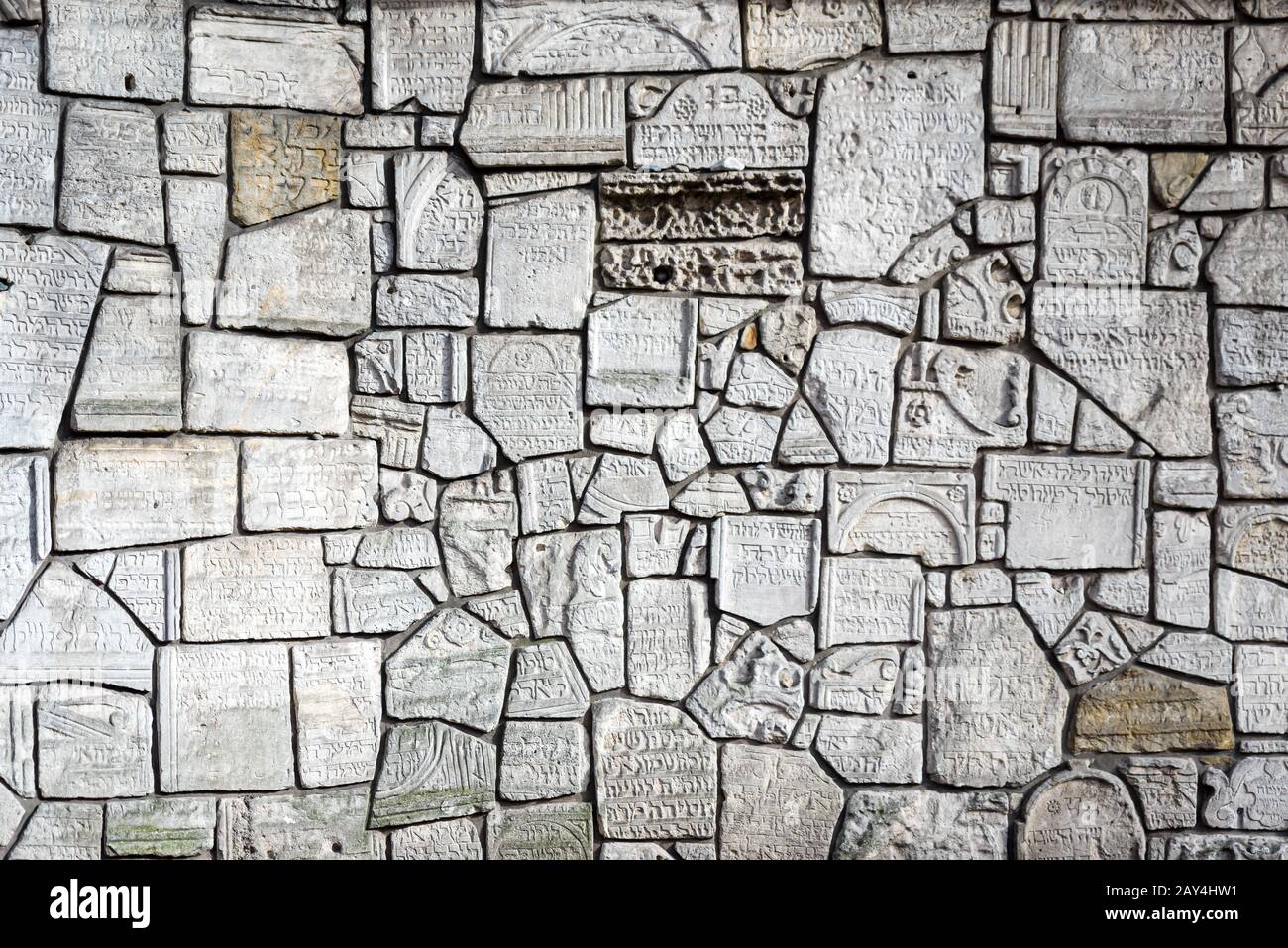 Remuh Cemetery, Cracovia, Polonia Foto Stock