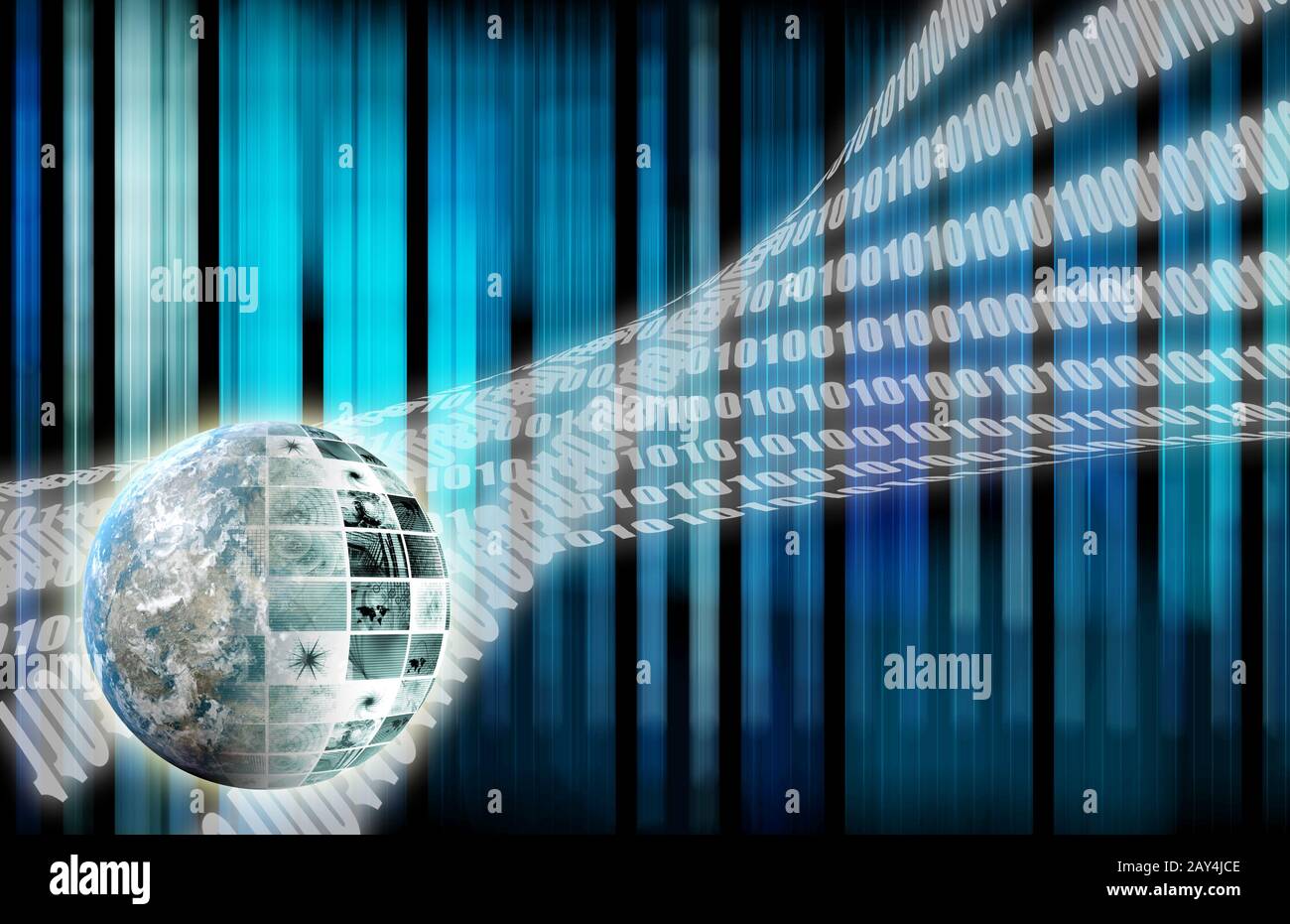 Global Business sfondo astratto Foto Stock