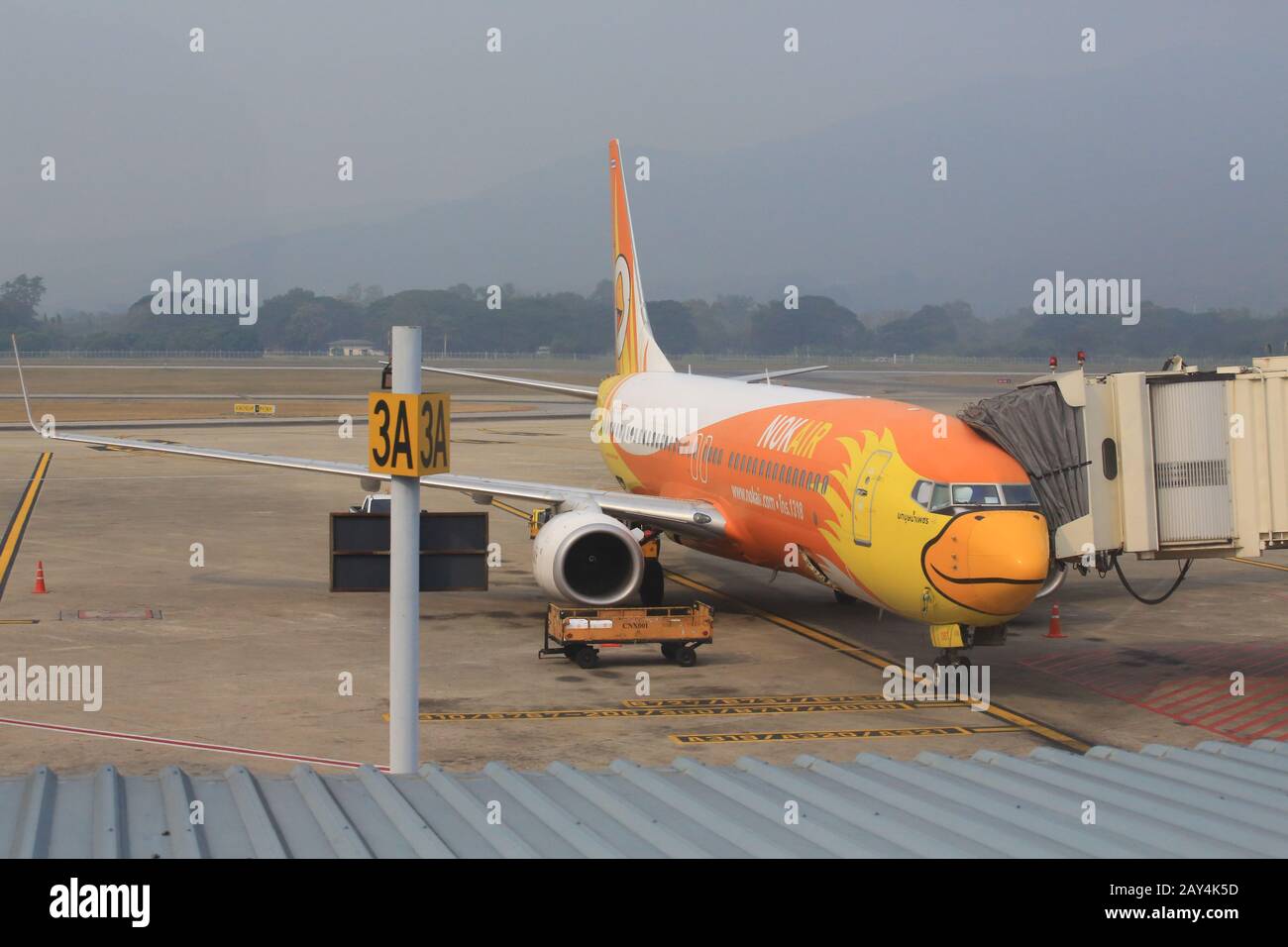 NOK Air s una compagnia aerea a basso costo in Thailandia che opera principalmente servizi nazionali Foto Stock