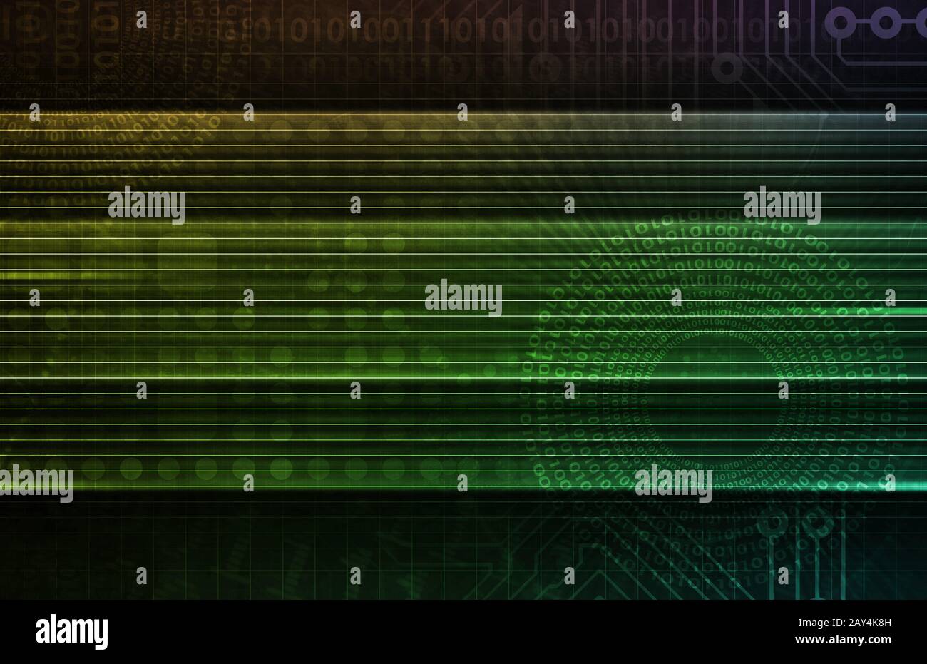 La Business Intelligence Foto Stock