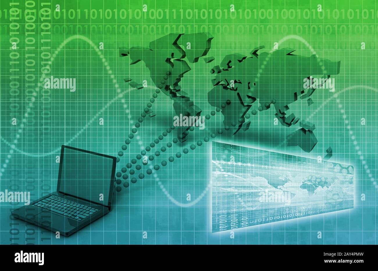 La tecnologia di gestione Foto Stock