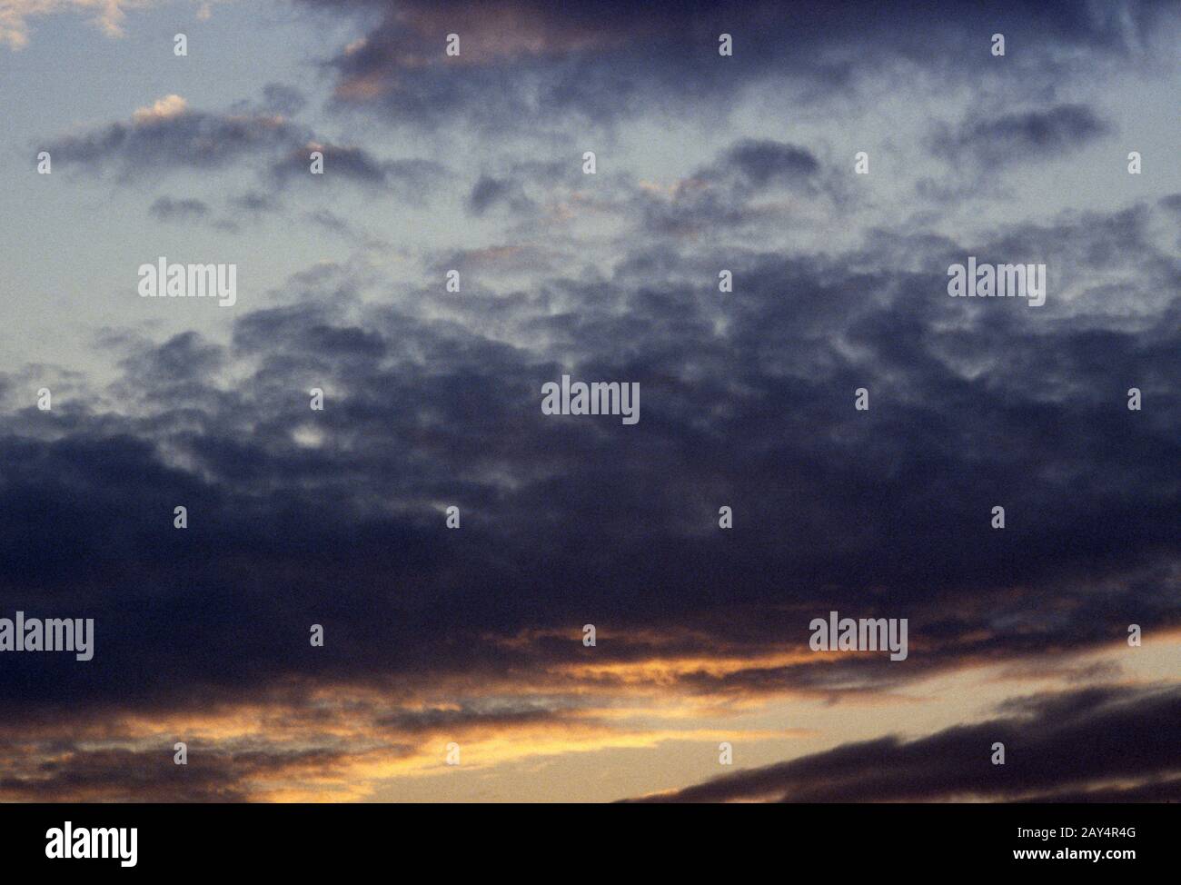 tramonto los angeles ca Foto Stock