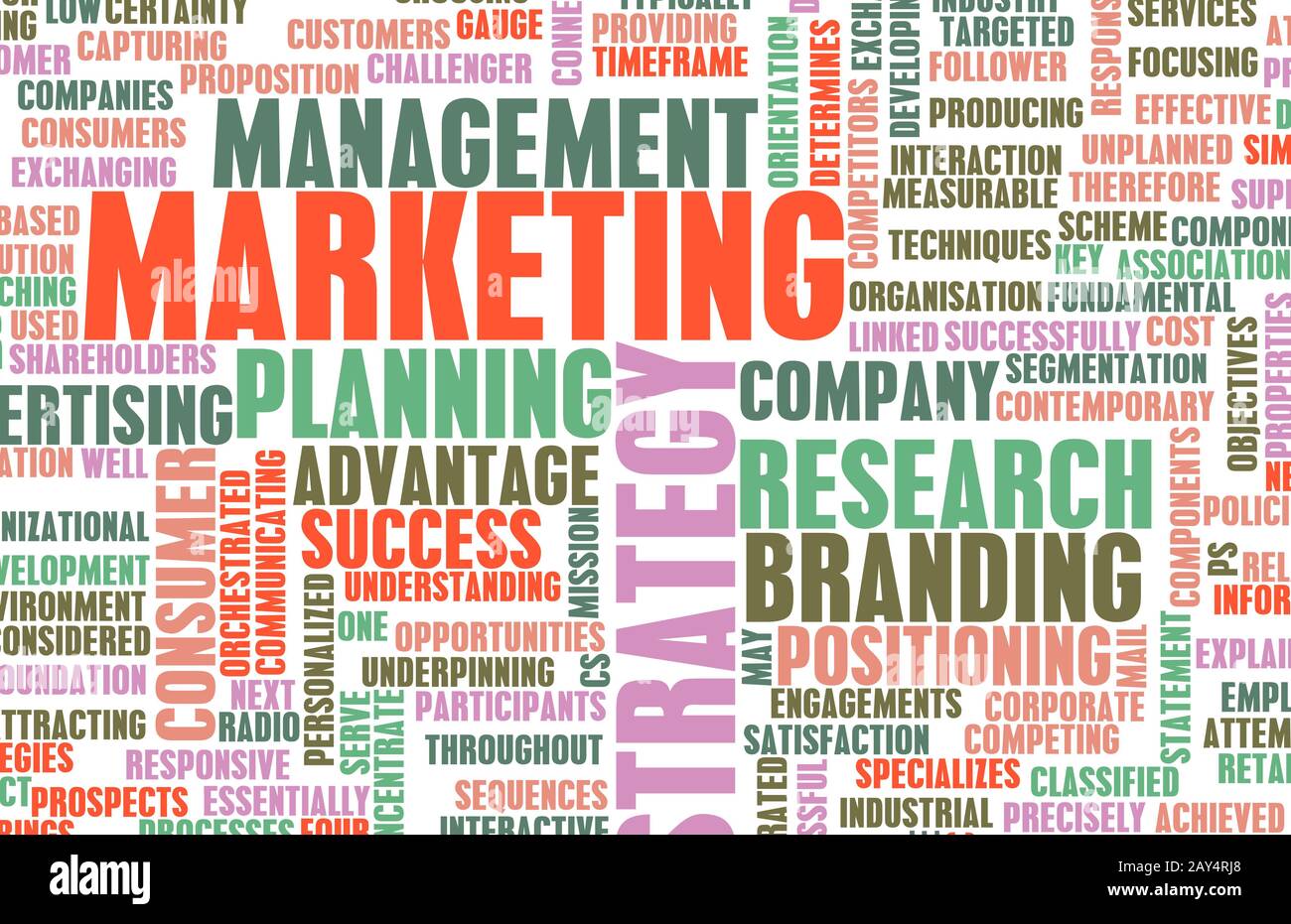 La gestione del marketing Foto Stock