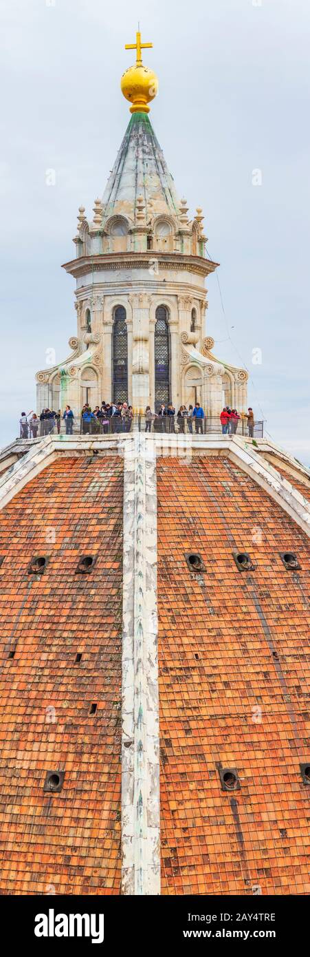 Cattedrale di Firenze, Basilica di Santa Maria del Fiore, Firenze, Italia Foto Stock
