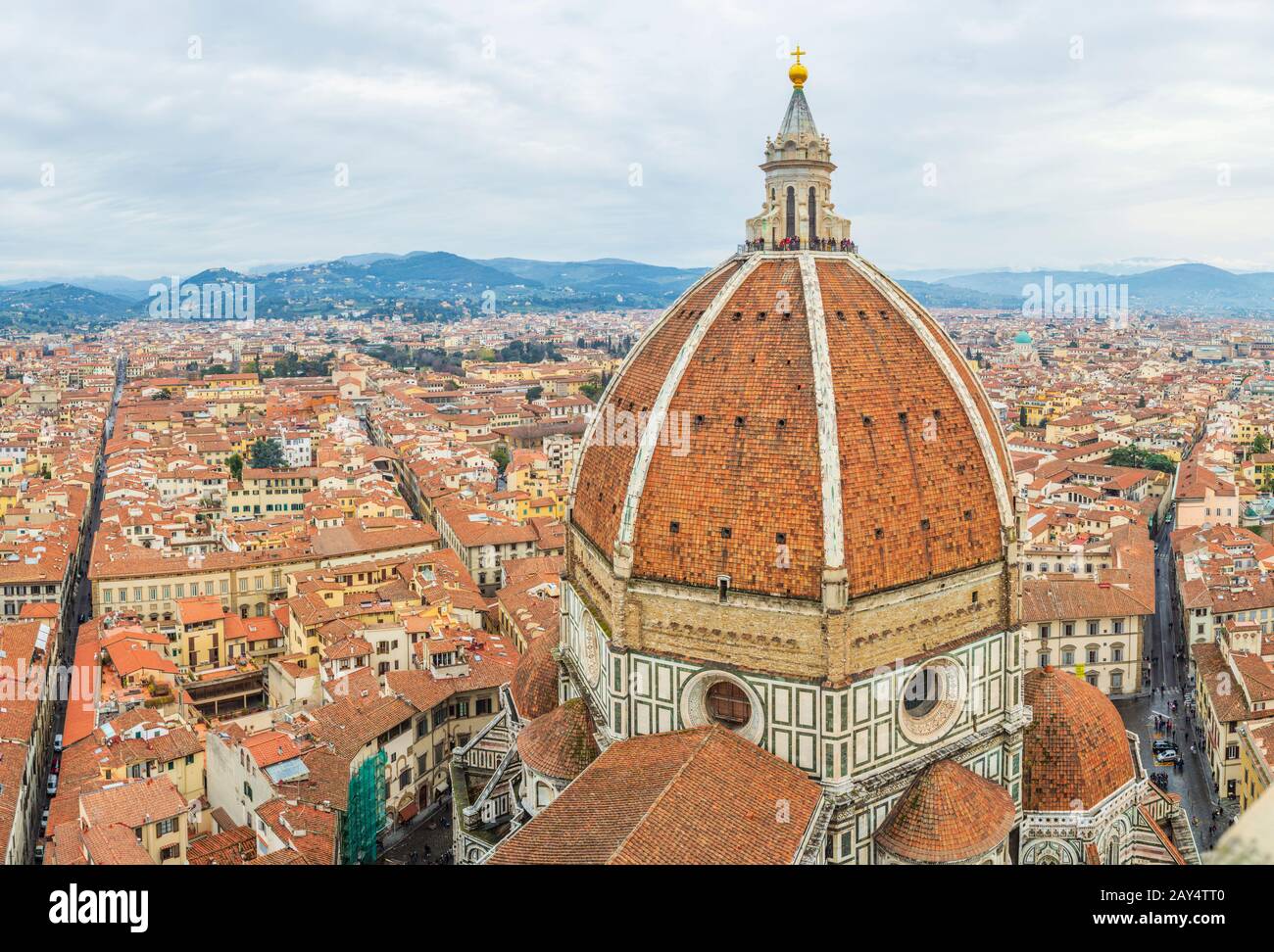 Cattedrale di Firenze, Basilica di Santa Maria del Fiore, Firenze, Italia Foto Stock
