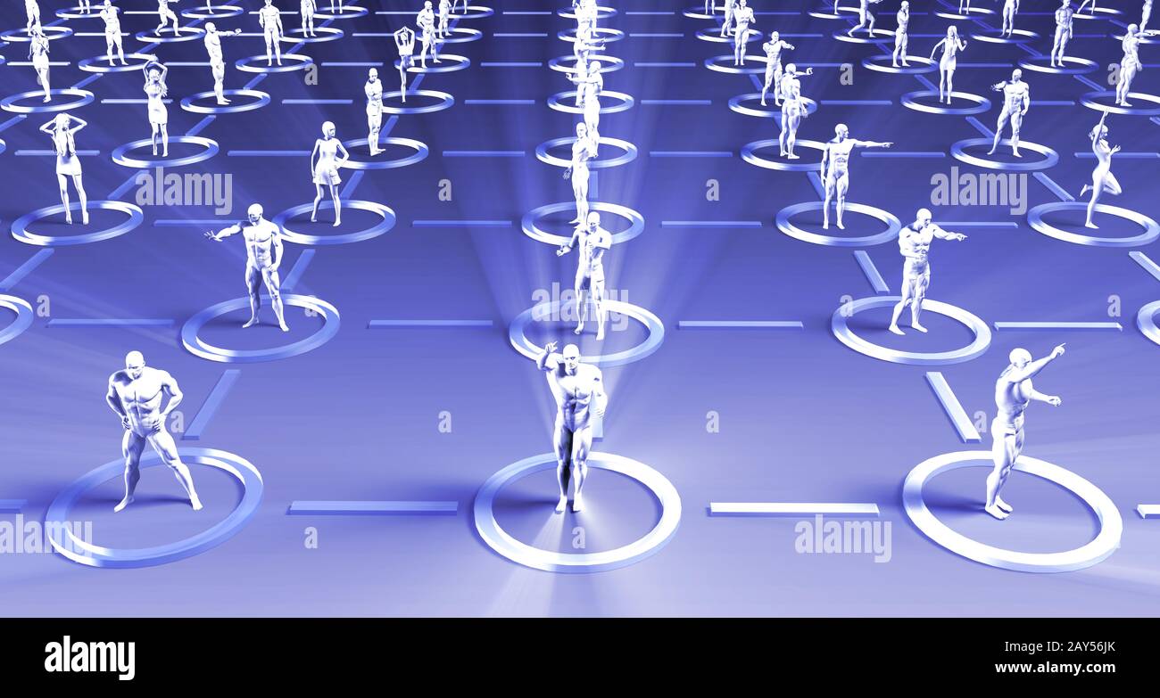 Intrattenimento online e attività Foto Stock