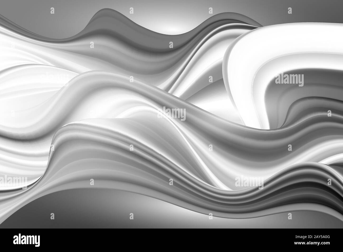 Moderno e colorato poster di flusso. Onda forma Liquido colore di sfondo. Art Design per il vostro progetto di design. Illustrazione Vettoriale