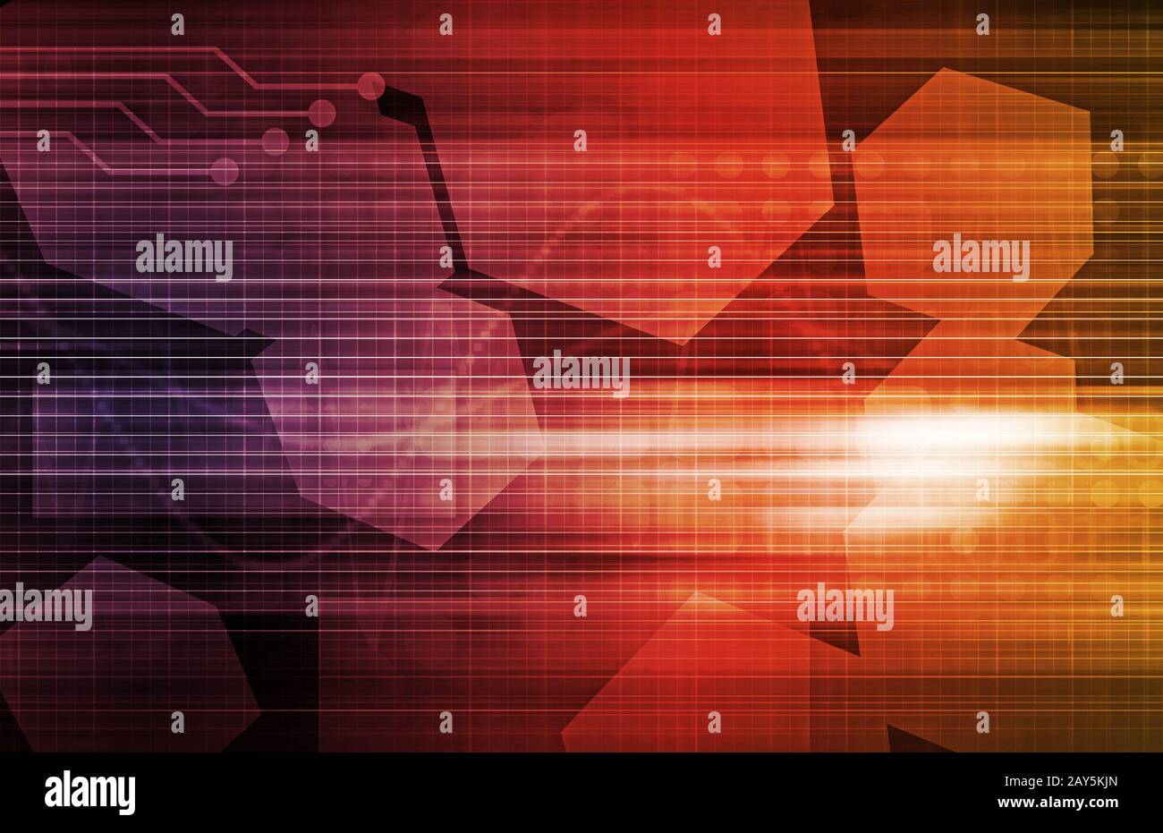 La tecnologia strategica di gestione come un concetto d'arte Foto Stock