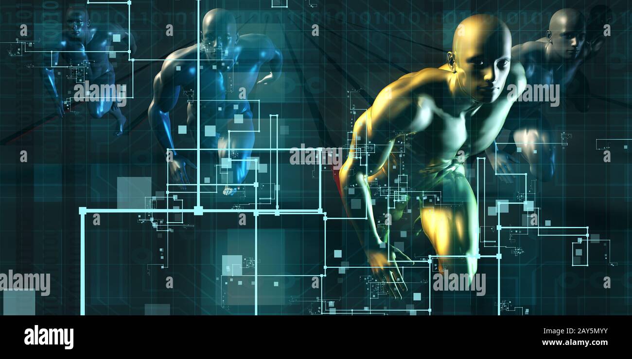 La rivoluzione digitale Foto Stock