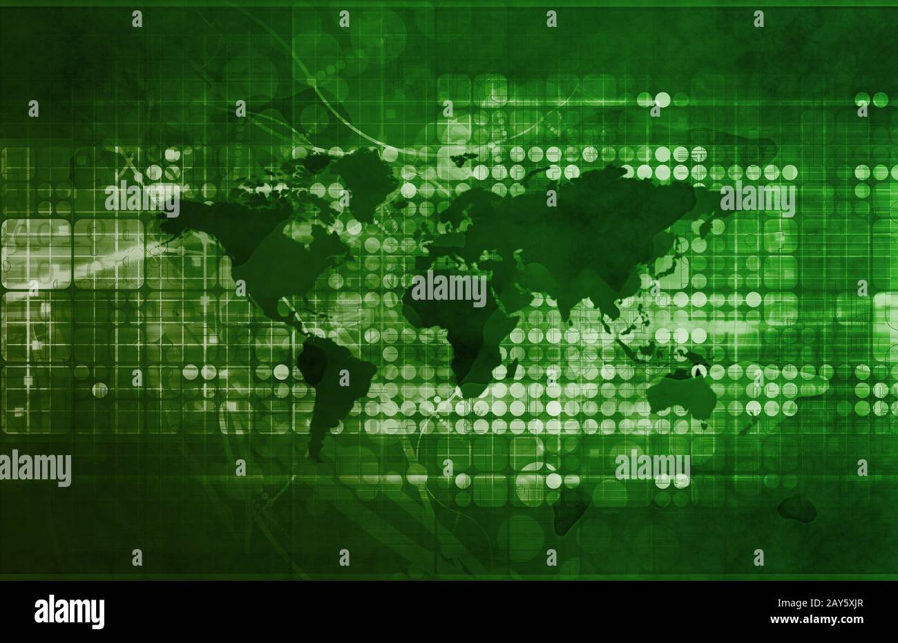 Commercio internazionale trattati Foto Stock