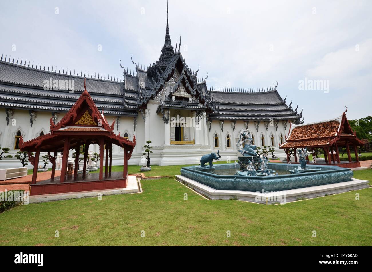 Sanphet Prasat palazzo nella città antica, Bangkok Foto Stock