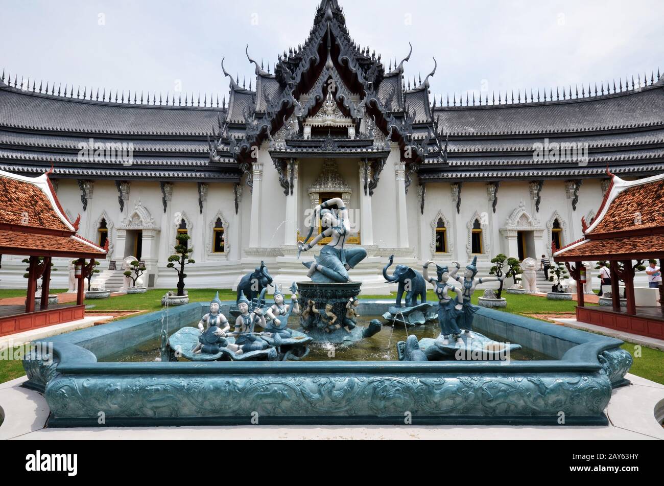 Sanphet Prasat palazzo nella città antica, Bangkok Foto Stock