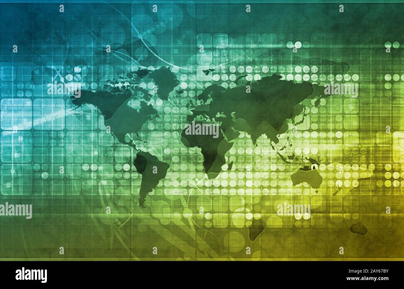 La tecnologia di gestione Foto Stock