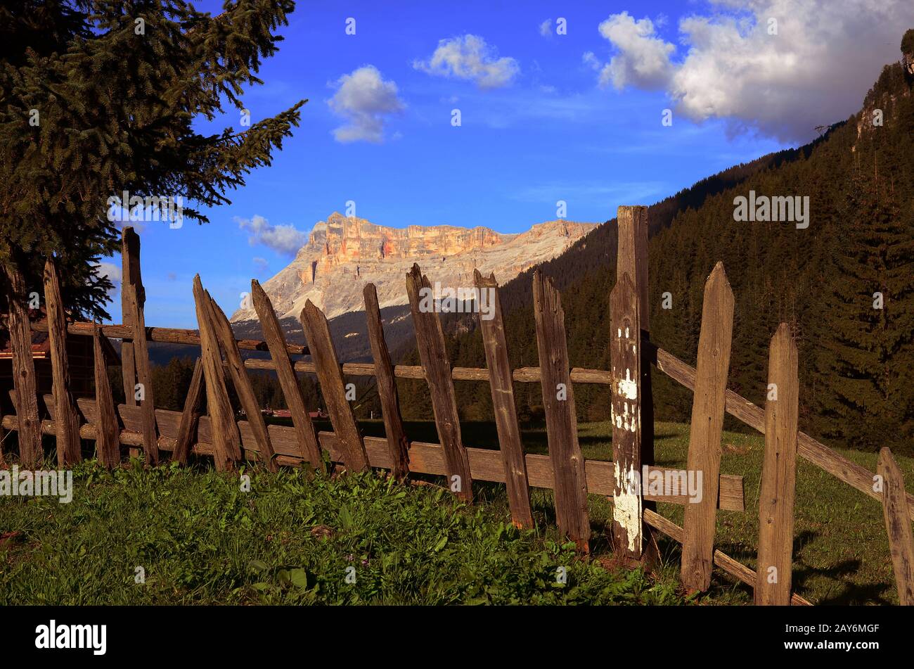 alpi, dolomiti, Italia, Europa, Alto Adige, Corvara, Foto Stock