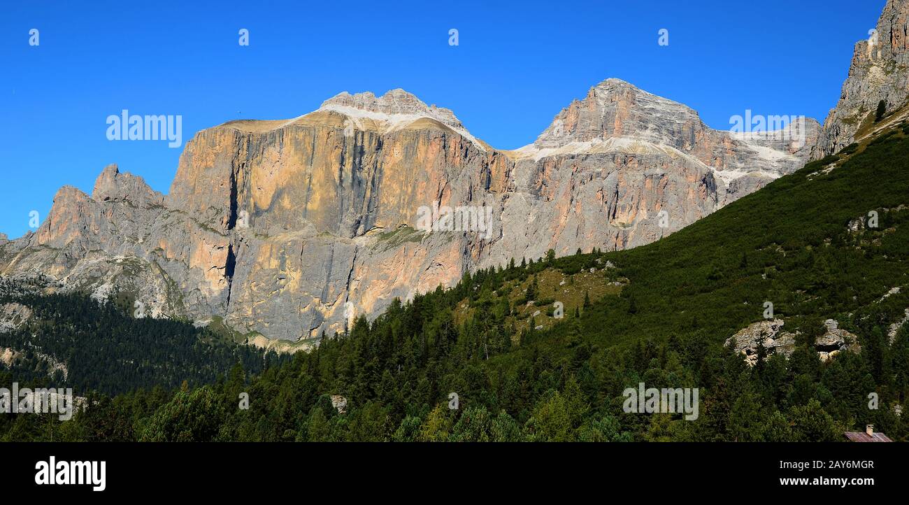 alpi, dolomiti, Italia, Europa, Gruppo del sella, Alto Adige, Foto Stock