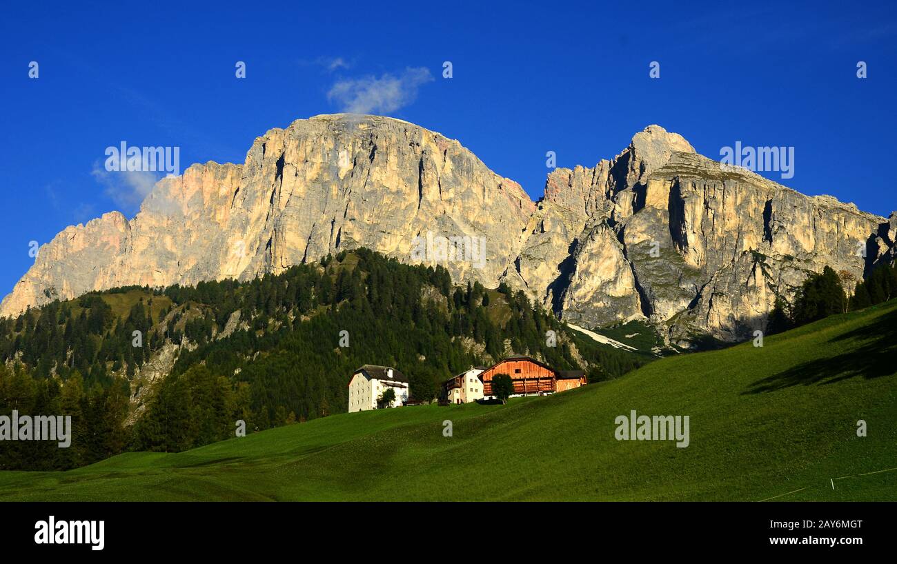 alpi, dolomiti, Italia, Europa, Corvara, Alto Adige, Foto Stock