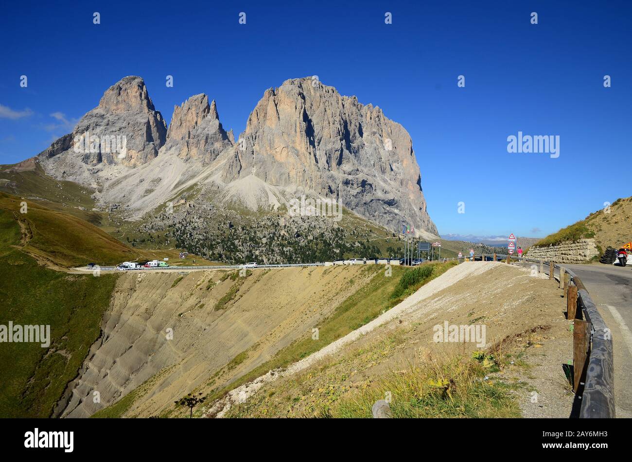 alpi, dolomiti, Italia, Europa, Langkofel, Alto adige, Foto Stock