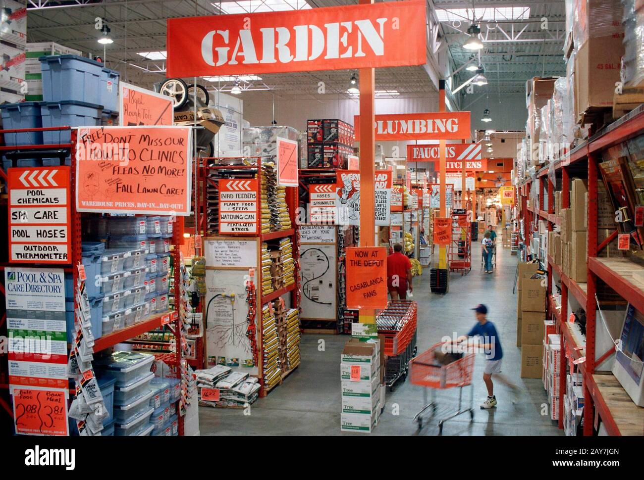 Texas: Home Depot, grande magazzino home center. ©Bob Daemmrich / Foto Stock