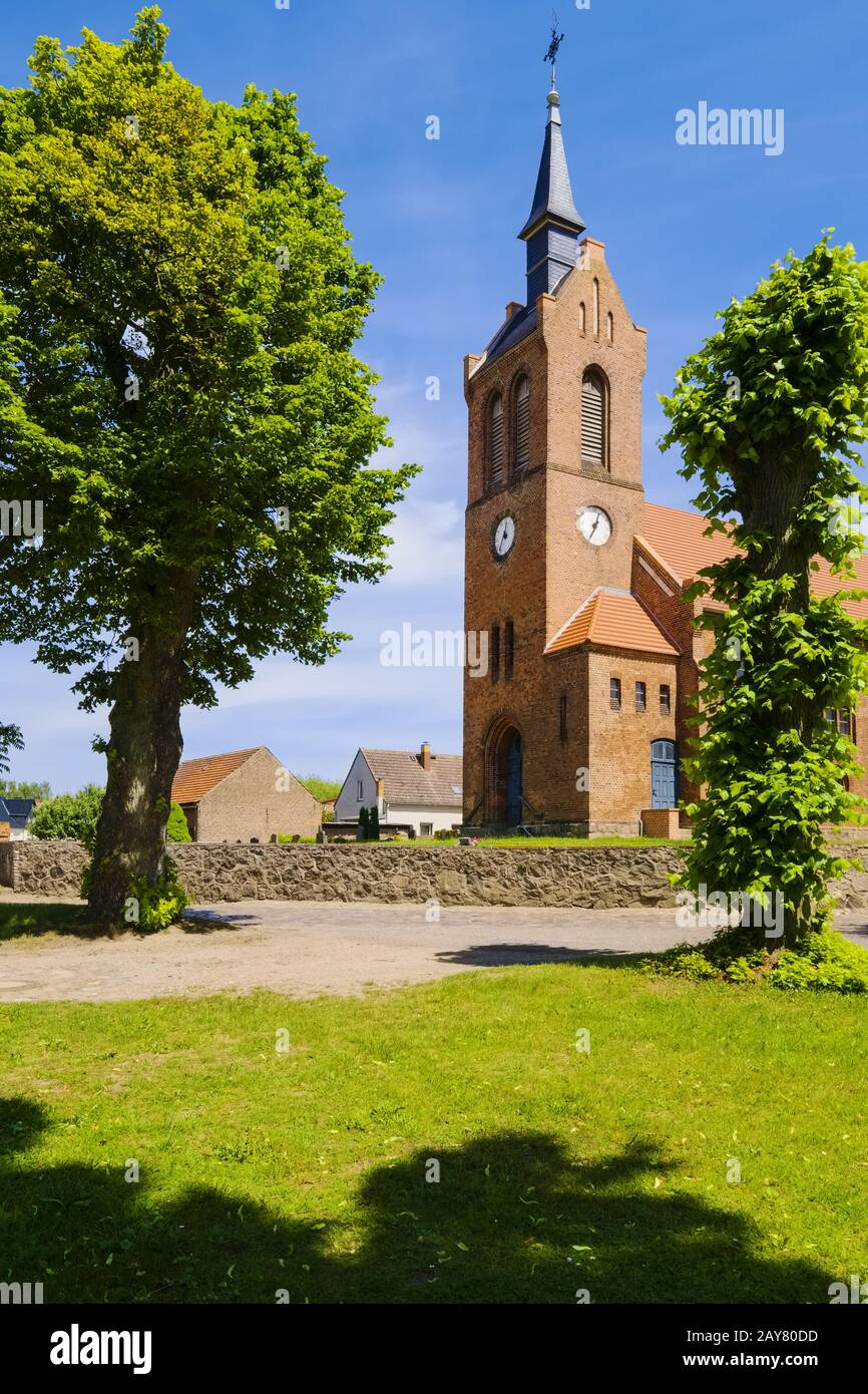 Chiesa Freudenberg, Brandeburgo, Germania Foto Stock