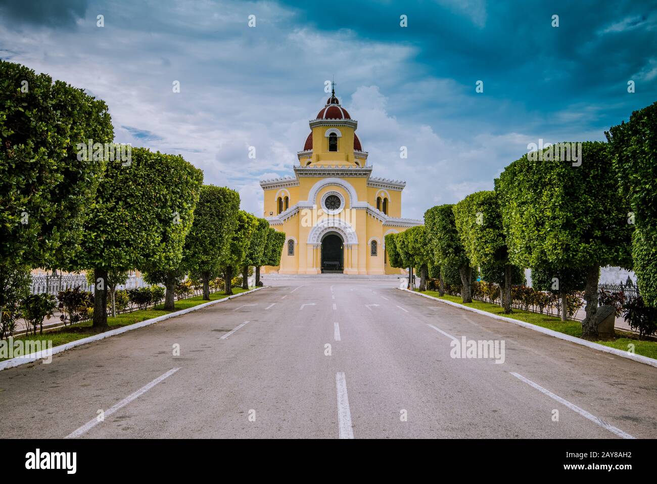 Il cimitero di Colon a l'Avana Cuba. Foto Stock