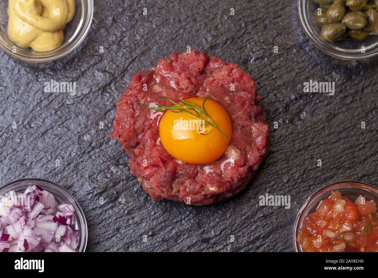 Tartaro su ardesia Foto Stock