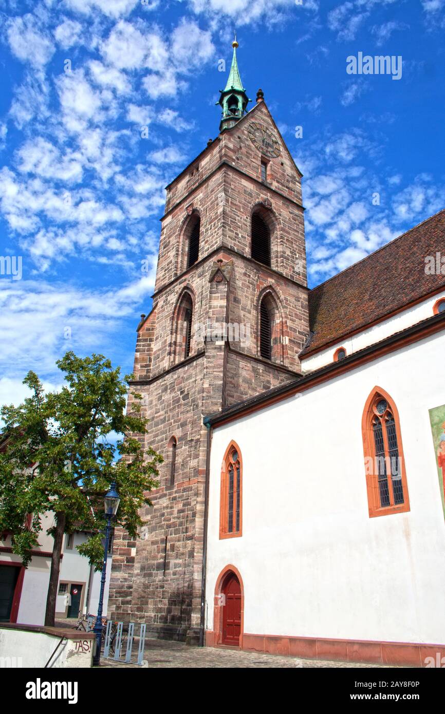 Basilea, Reno, Svizzera Foto Stock