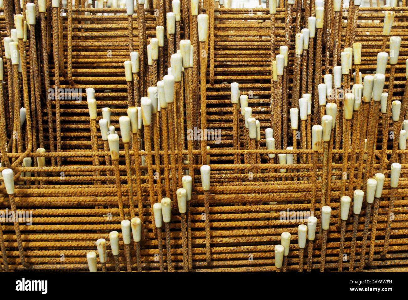 tappetini in teel, materiale da costruzione Foto Stock