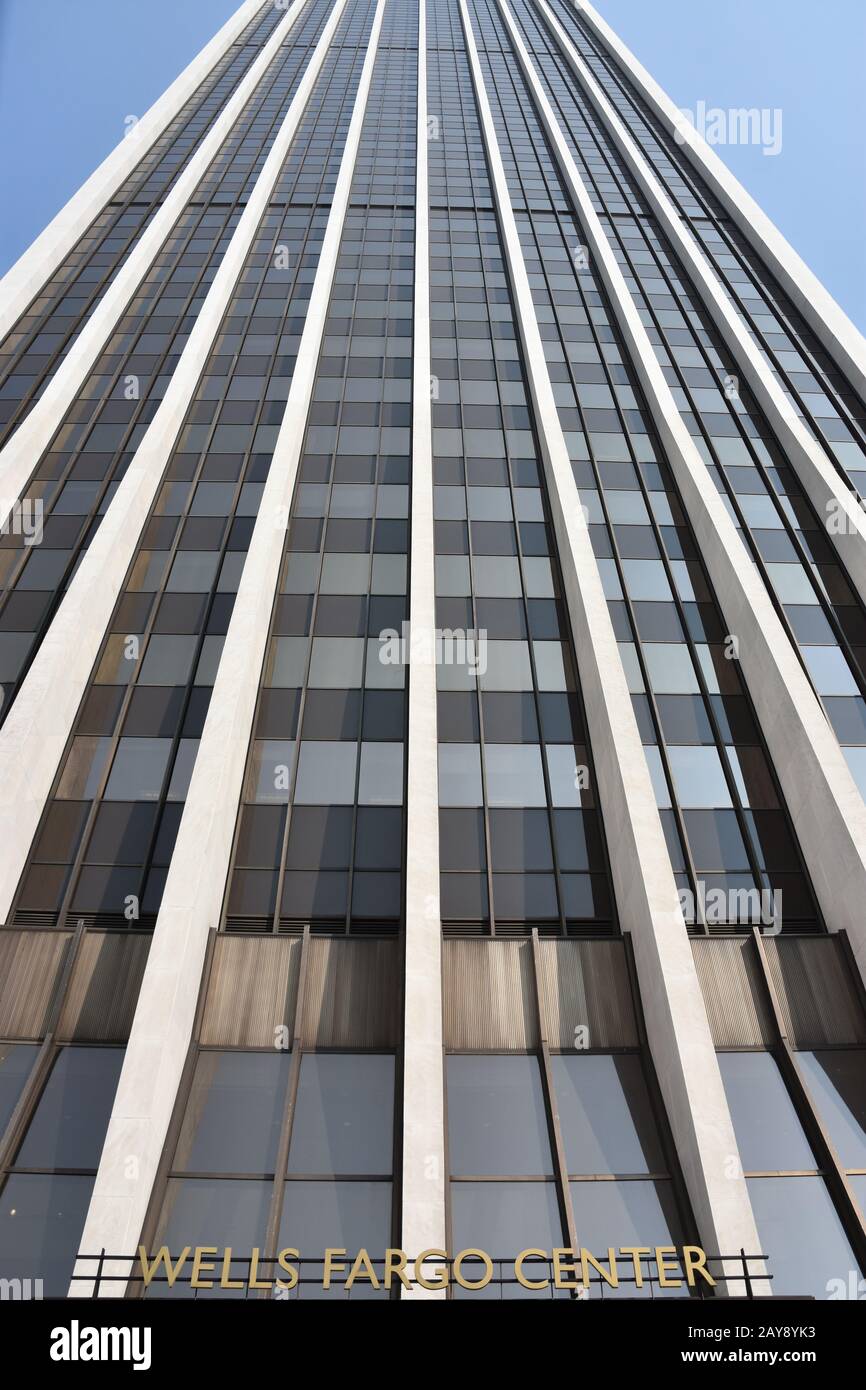 Wells Fargo Tower a Portland, Oregon Foto Stock