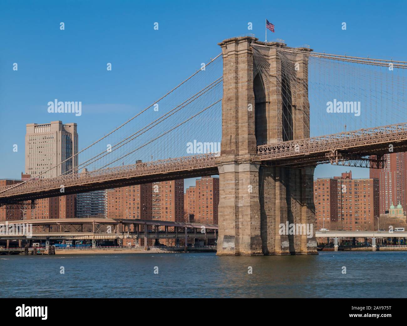 New York skyline della città Foto Stock