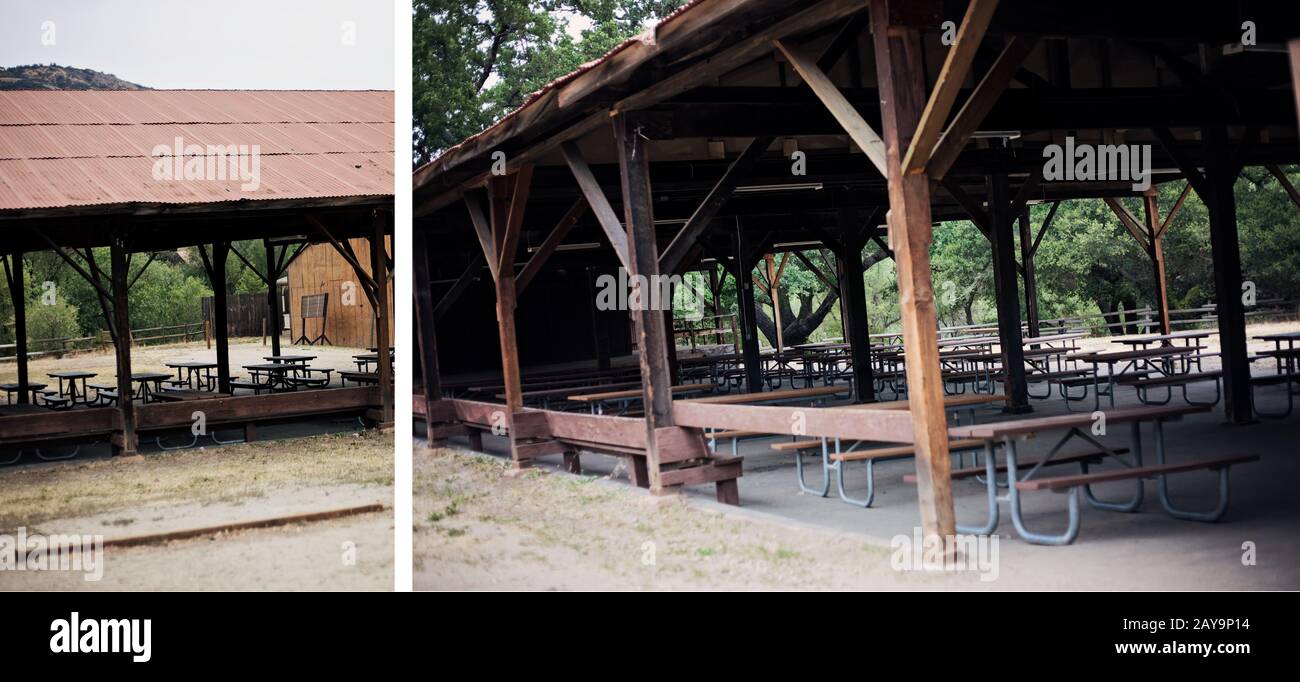 Paramount Ranch Nella Santa Monica Mountains National Recreation Area, Vicino A Los Angeles, California. Foto Stock