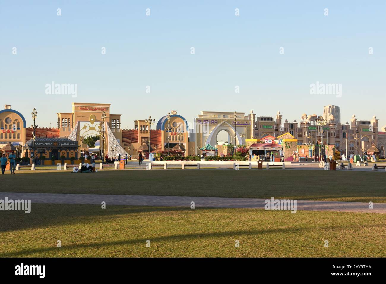 2018 Global Village a Dubai, Emirati Arabi Uniti Foto Stock