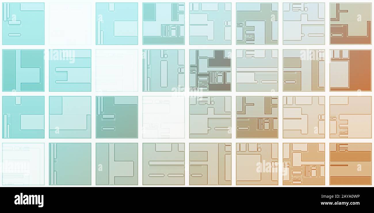 Analisi della gestione dei dati Foto Stock