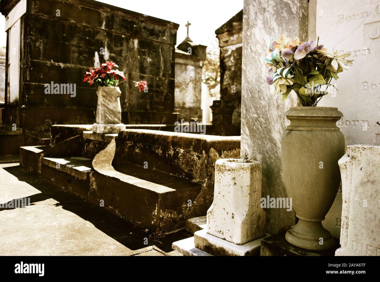 Lafayette Cemetery a New Orleans Foto Stock