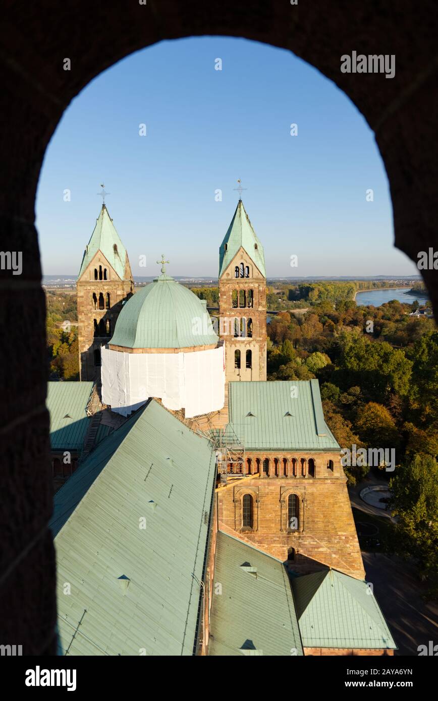 Speyer, Renania-Palatinato, Germania Foto Stock