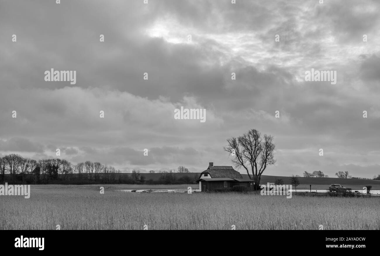 Lebbiner Bodden Paesaggio Foto Stock