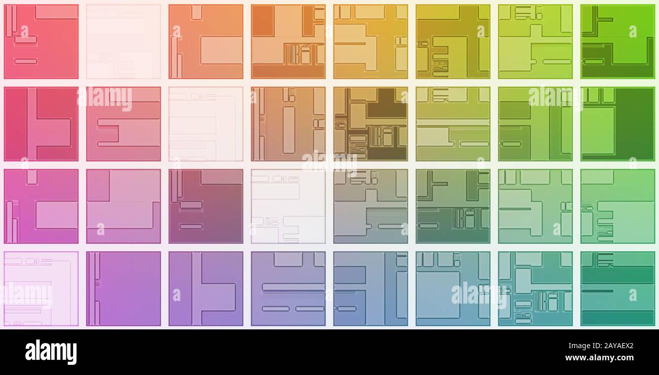 Analisi della gestione dei dati Foto Stock
