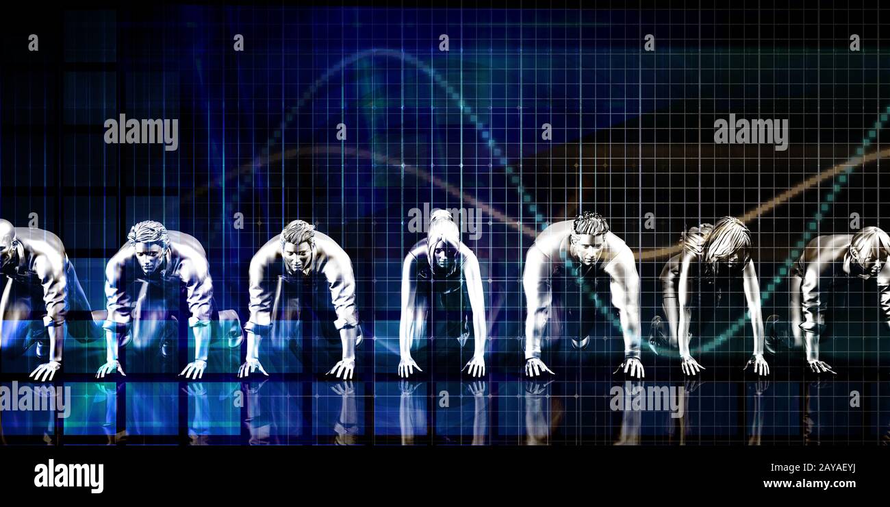 La gestione delle prestazioni Foto Stock