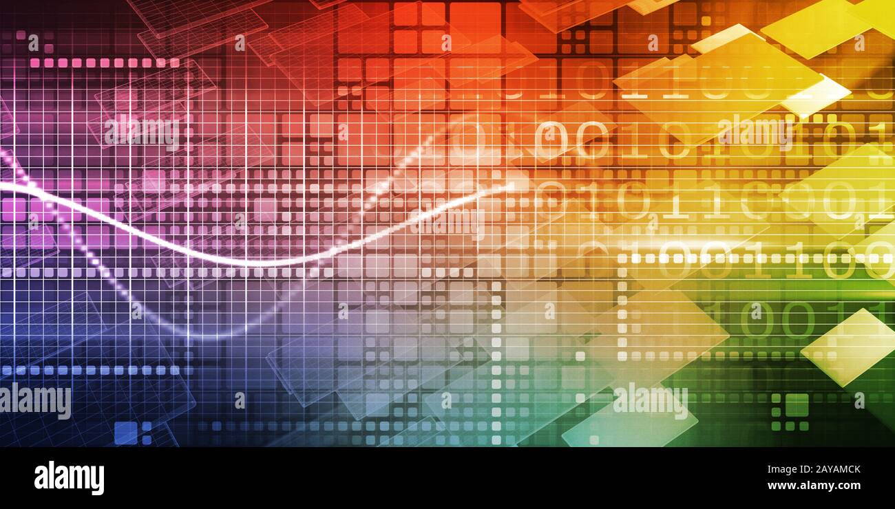 La scienza dei dati Foto Stock