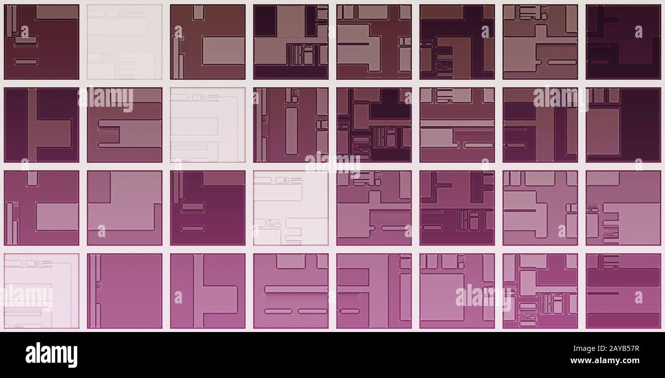 Analisi della gestione dei dati Foto Stock