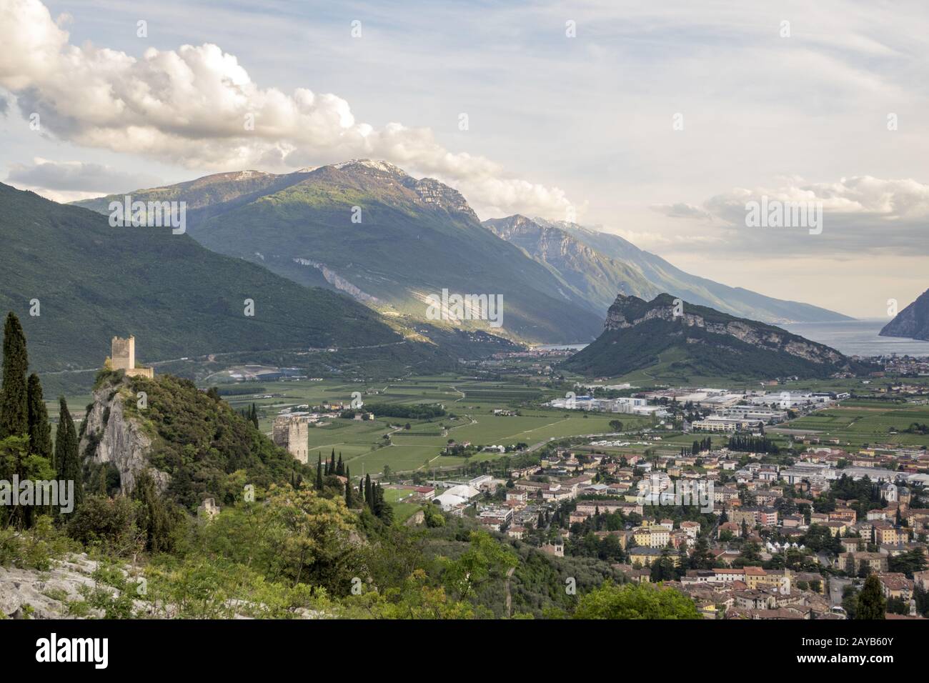 Castello di Arco in Trentino Foto Stock
