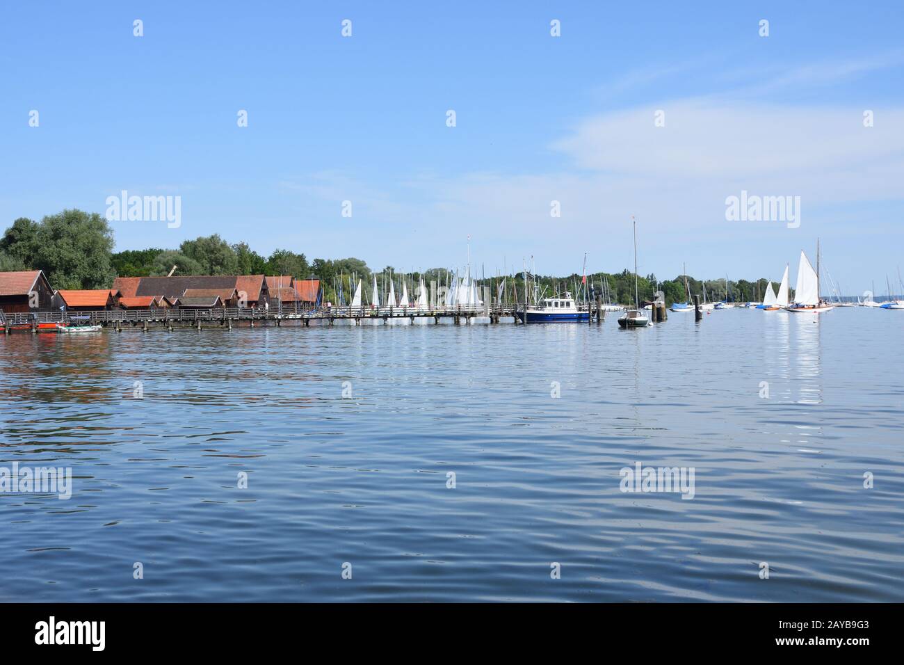 Ammersee Foto Stock
